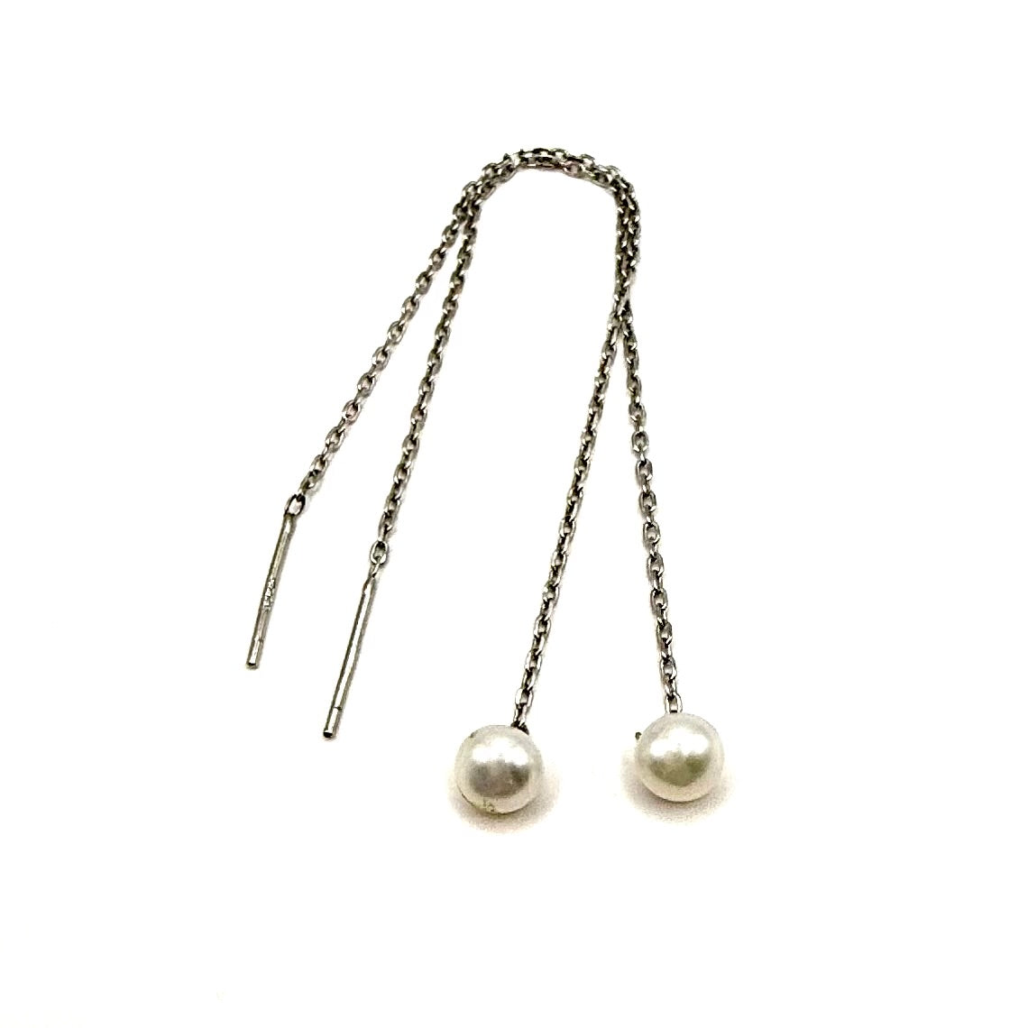 Cercei lungi perle -D199