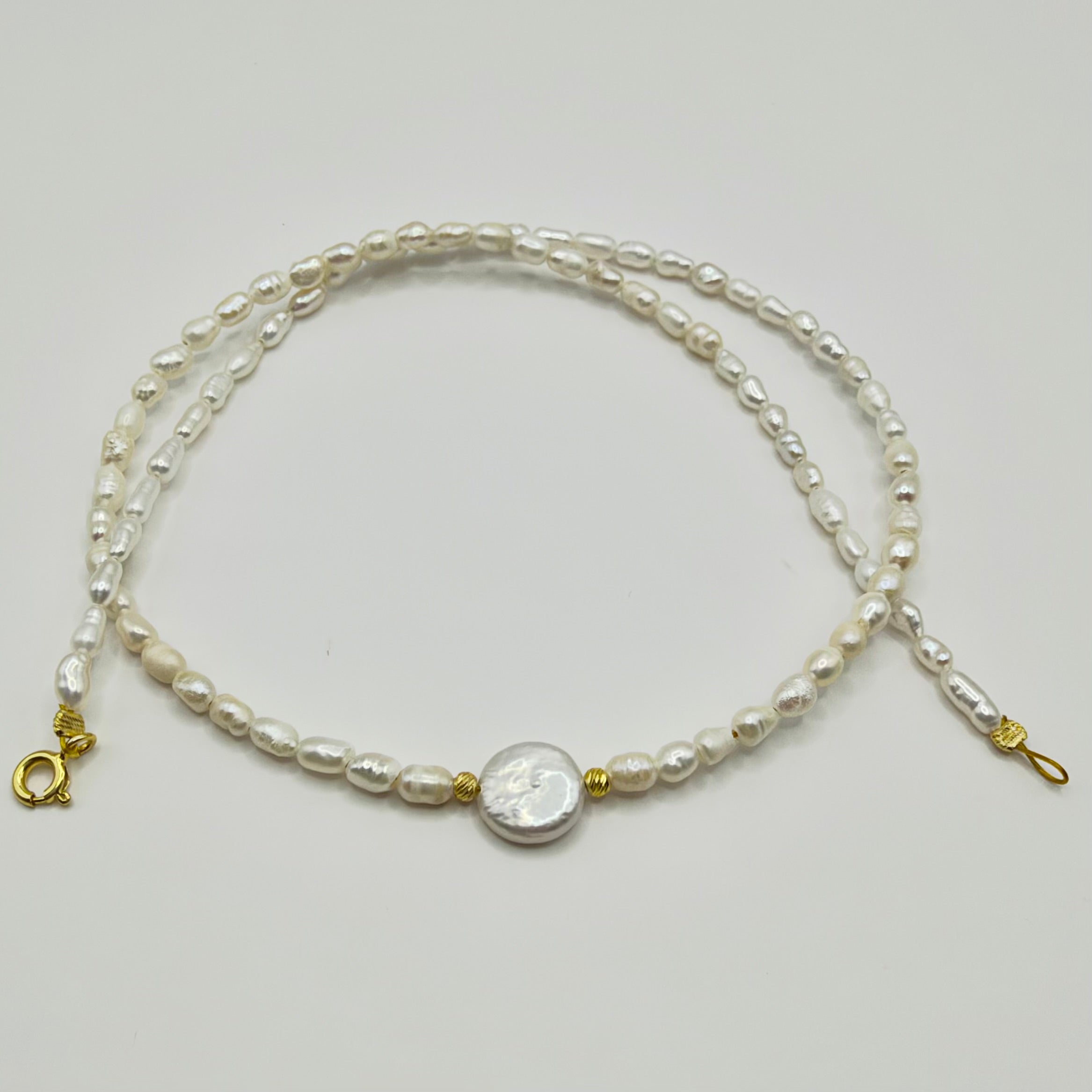 Colier perle Dinuzete 123