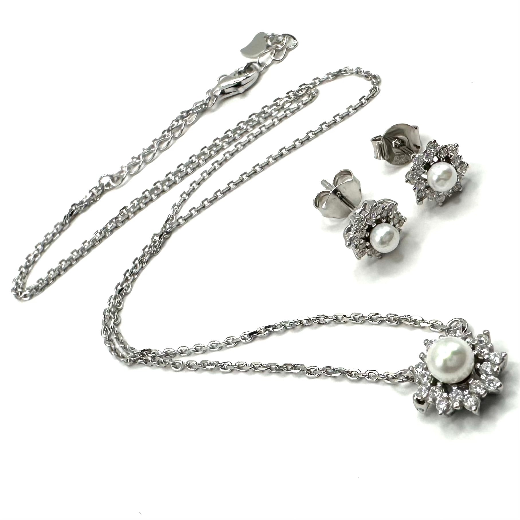 Set ag 925 cu perlute - Dinuzete