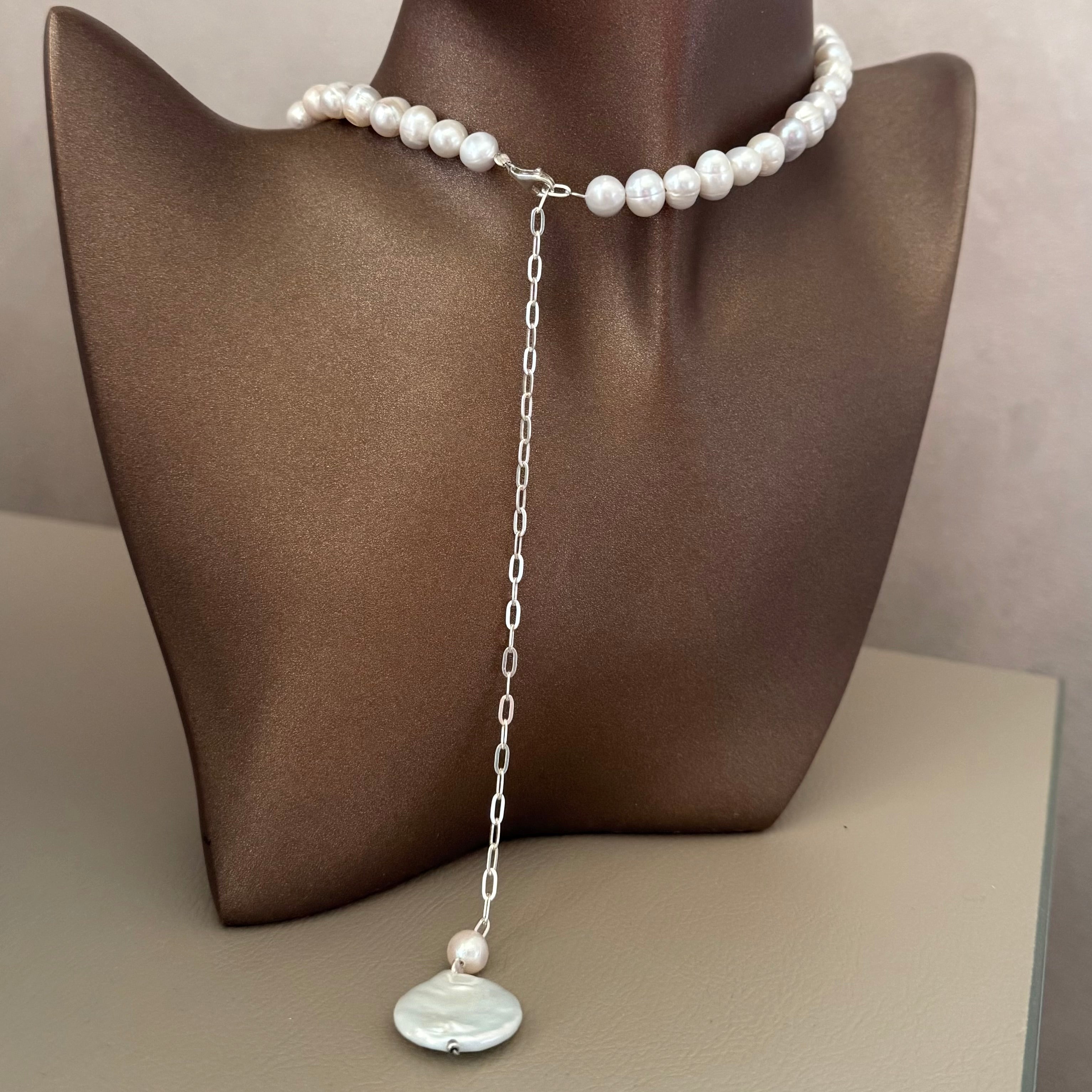 Colier perle - D 245 - Dinuzete