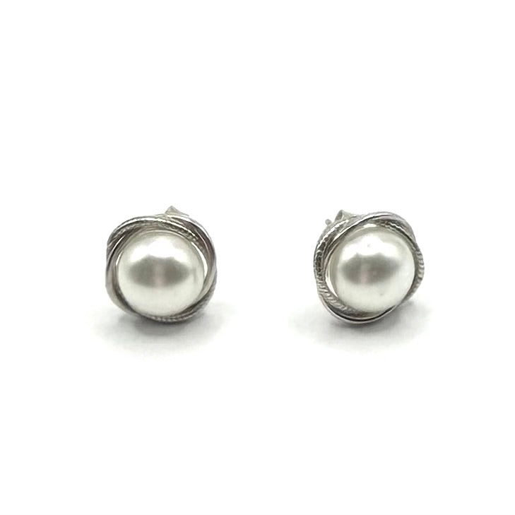 Cercei argint 925 cu perle - D212
