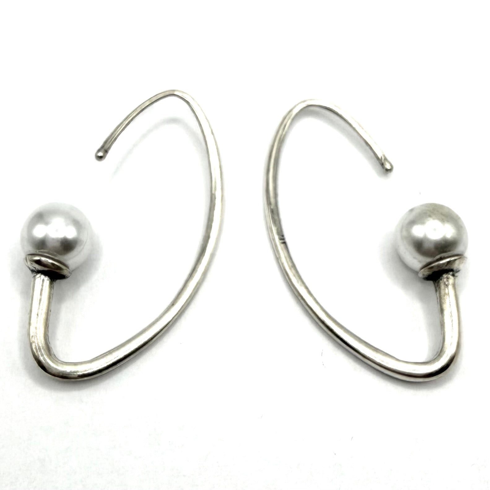 Cercei perle argint 925 - D021