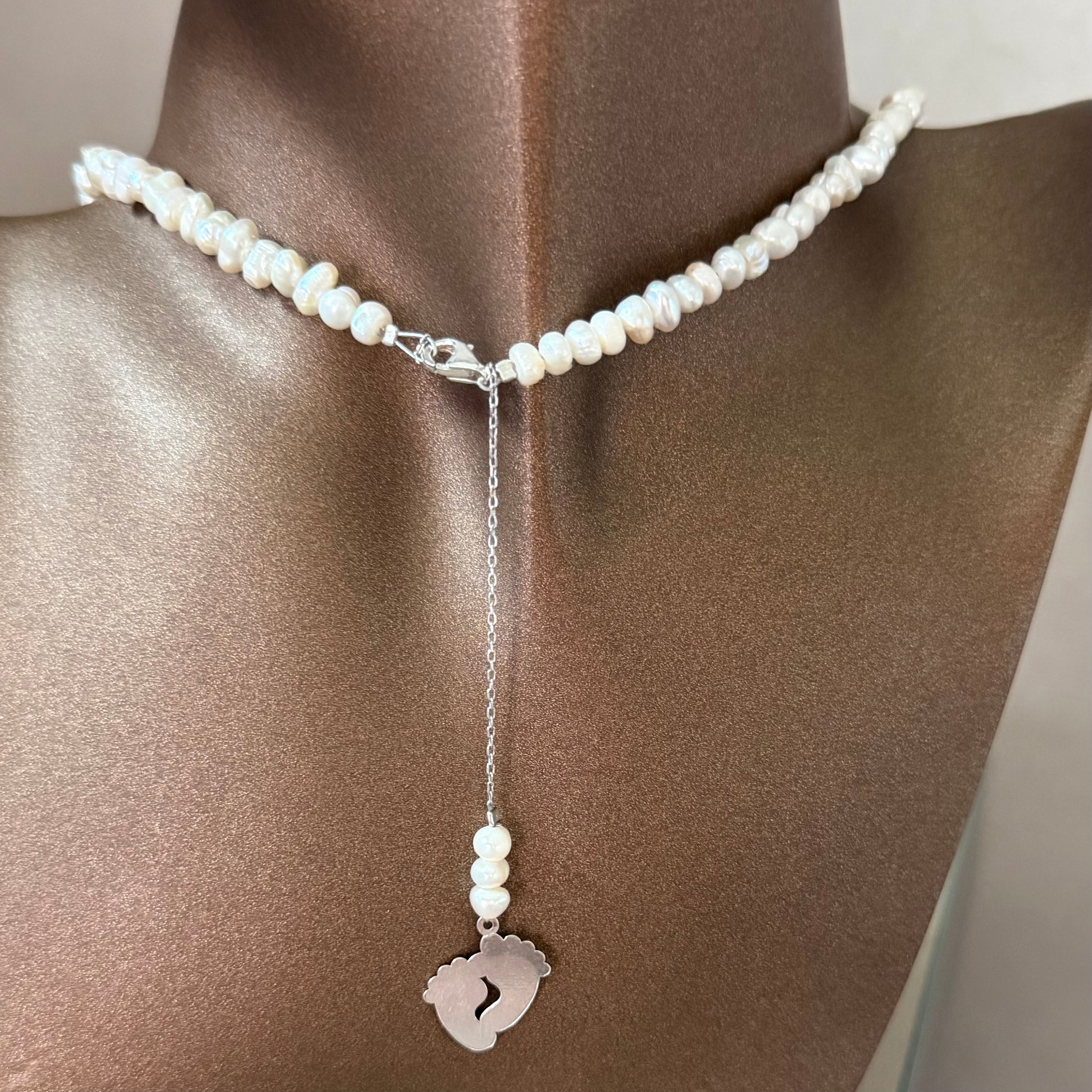 Colier perle - D245