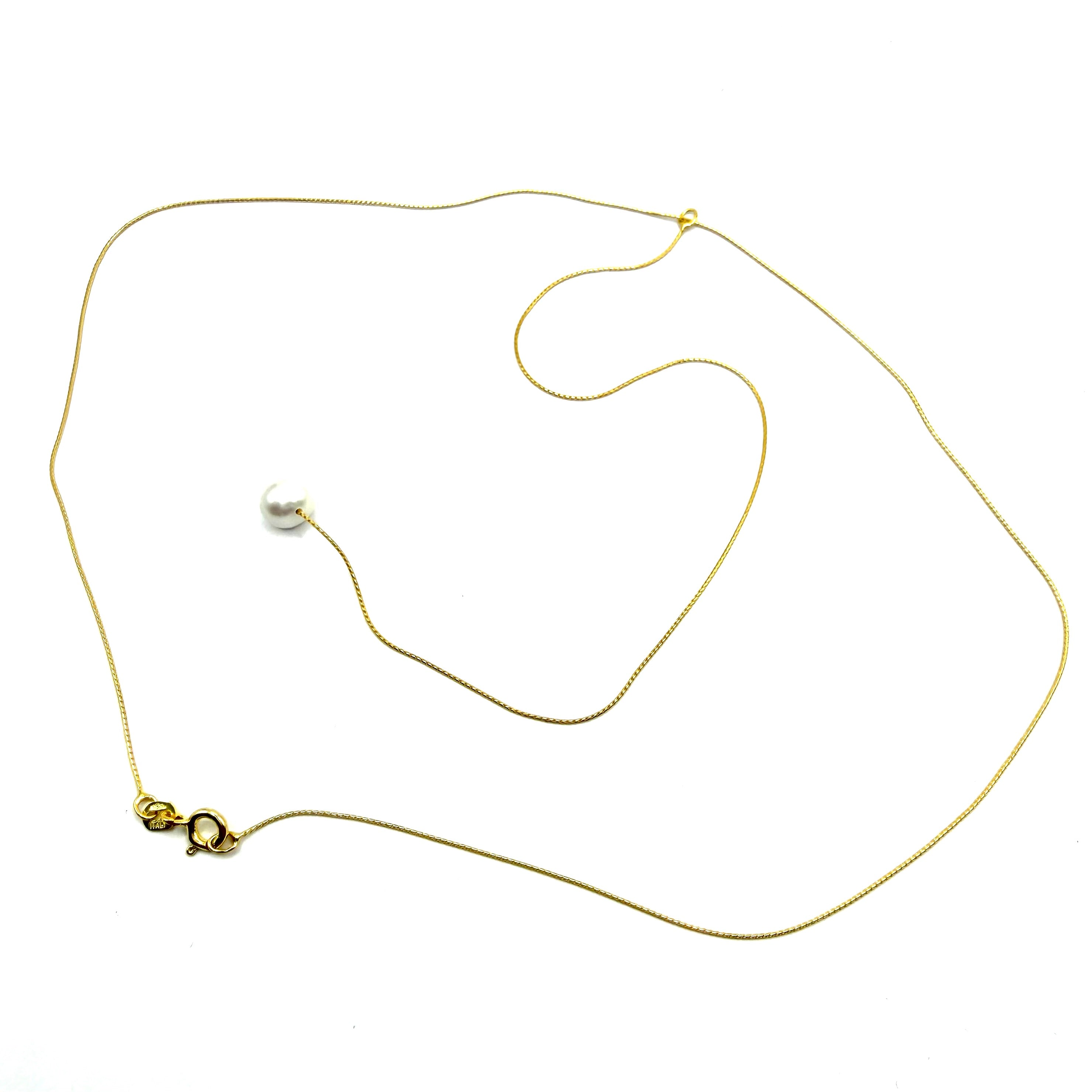 Colier perla minimalist- D018