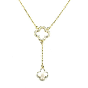 Colier Ag gold cu sidef