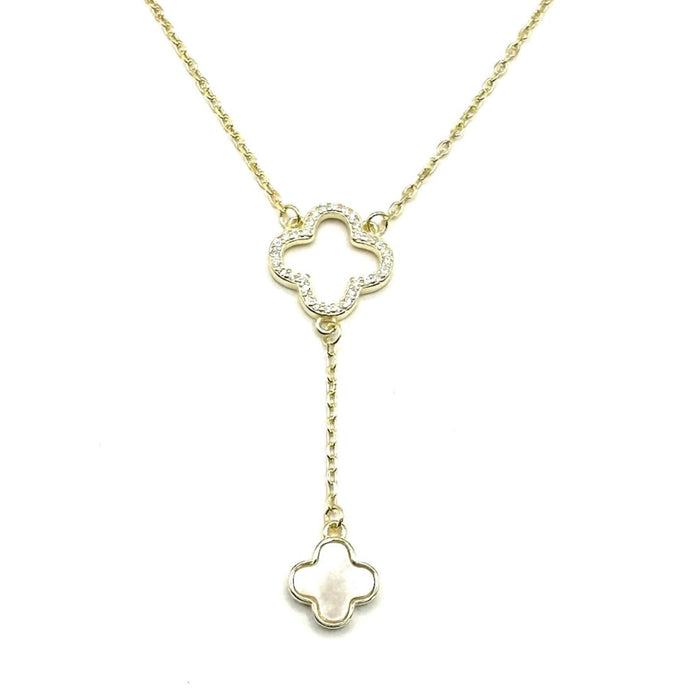 Colier Ag gold cu sidef