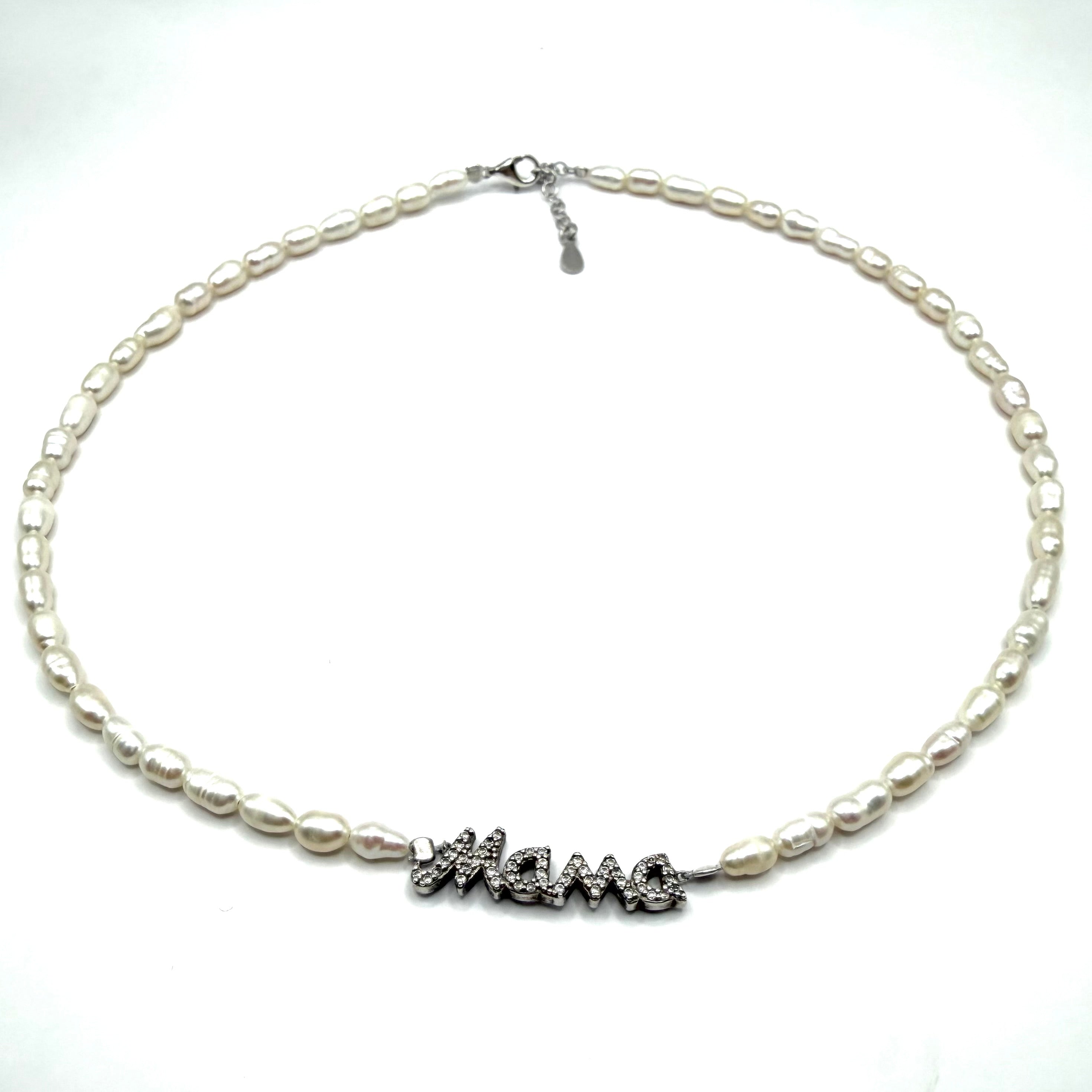 Colier perle MAMA- D 174