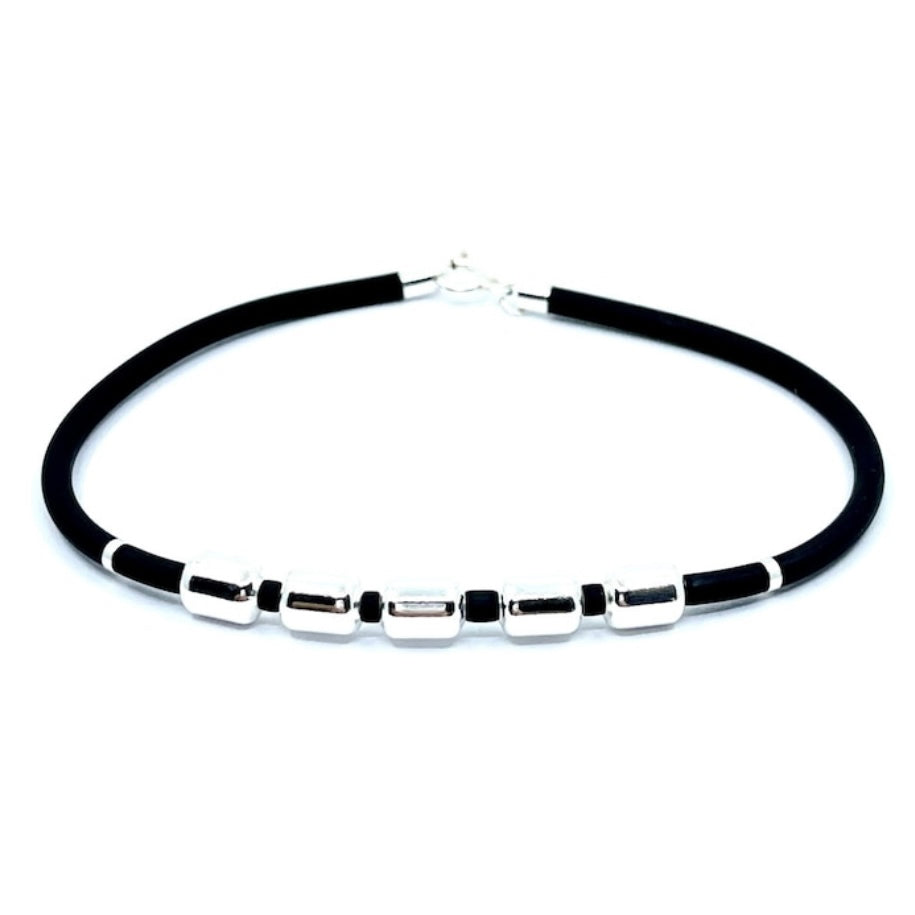 Bratara siliciu Ag 925