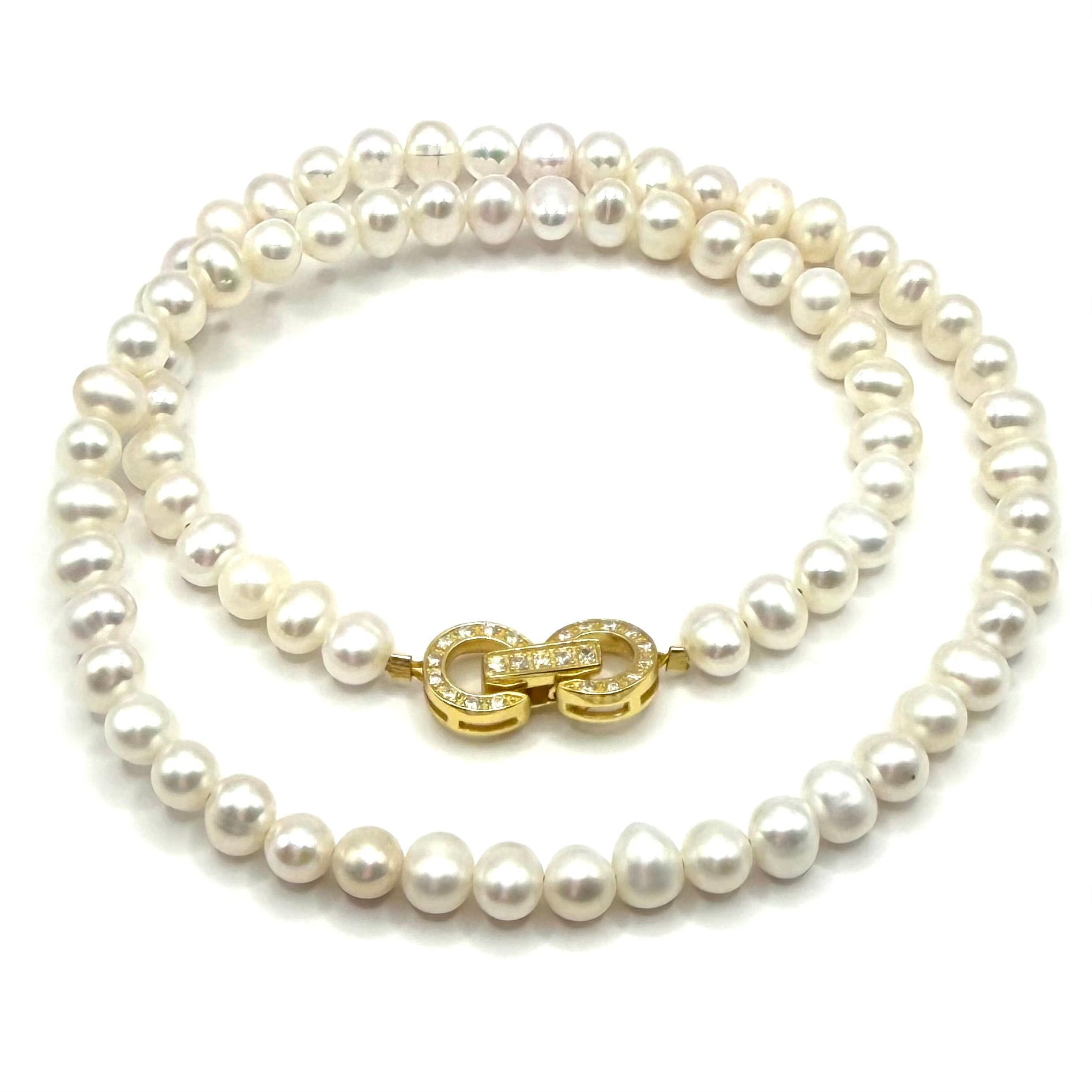 Colier perle gold - Dinuzete 325