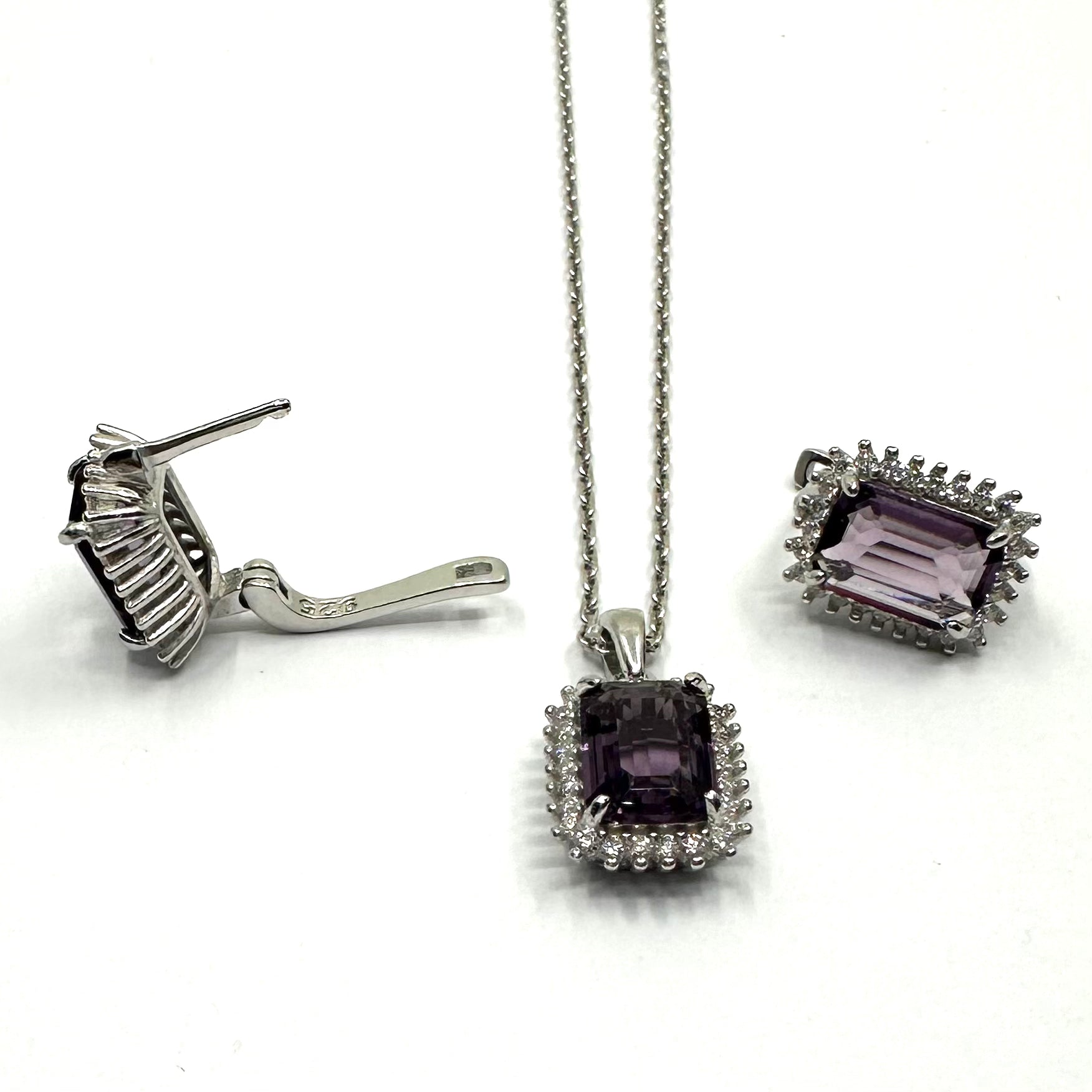 Set ag 925 ametist - Dinuzete