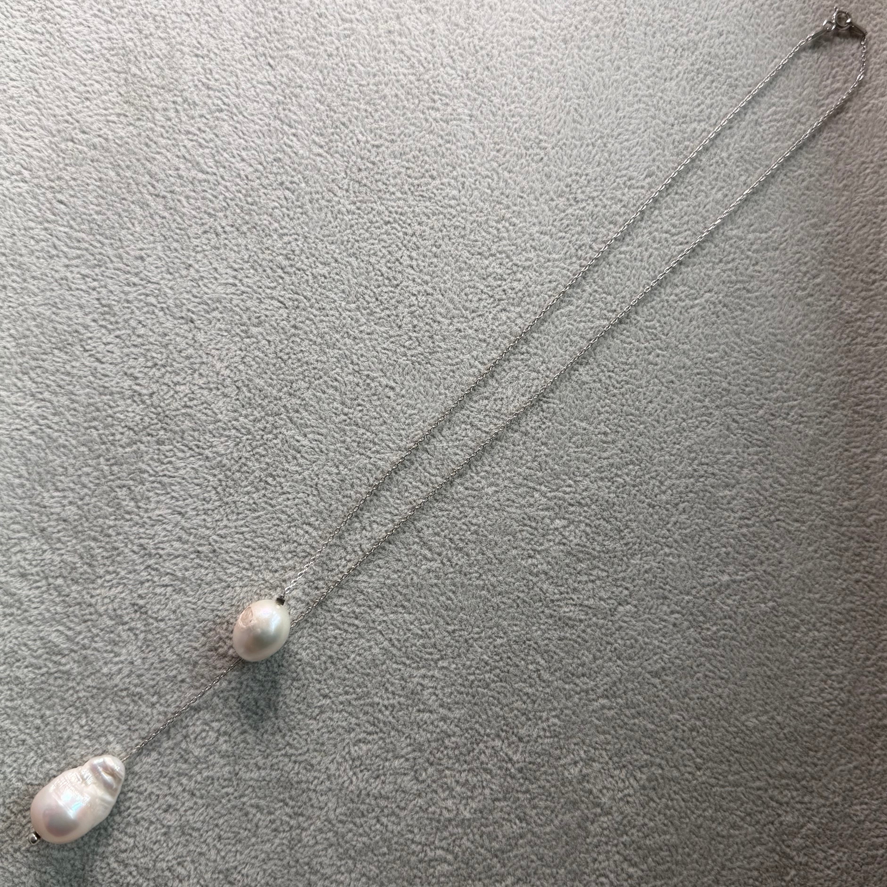 Colier unicat perle baroc Dinuzete 061