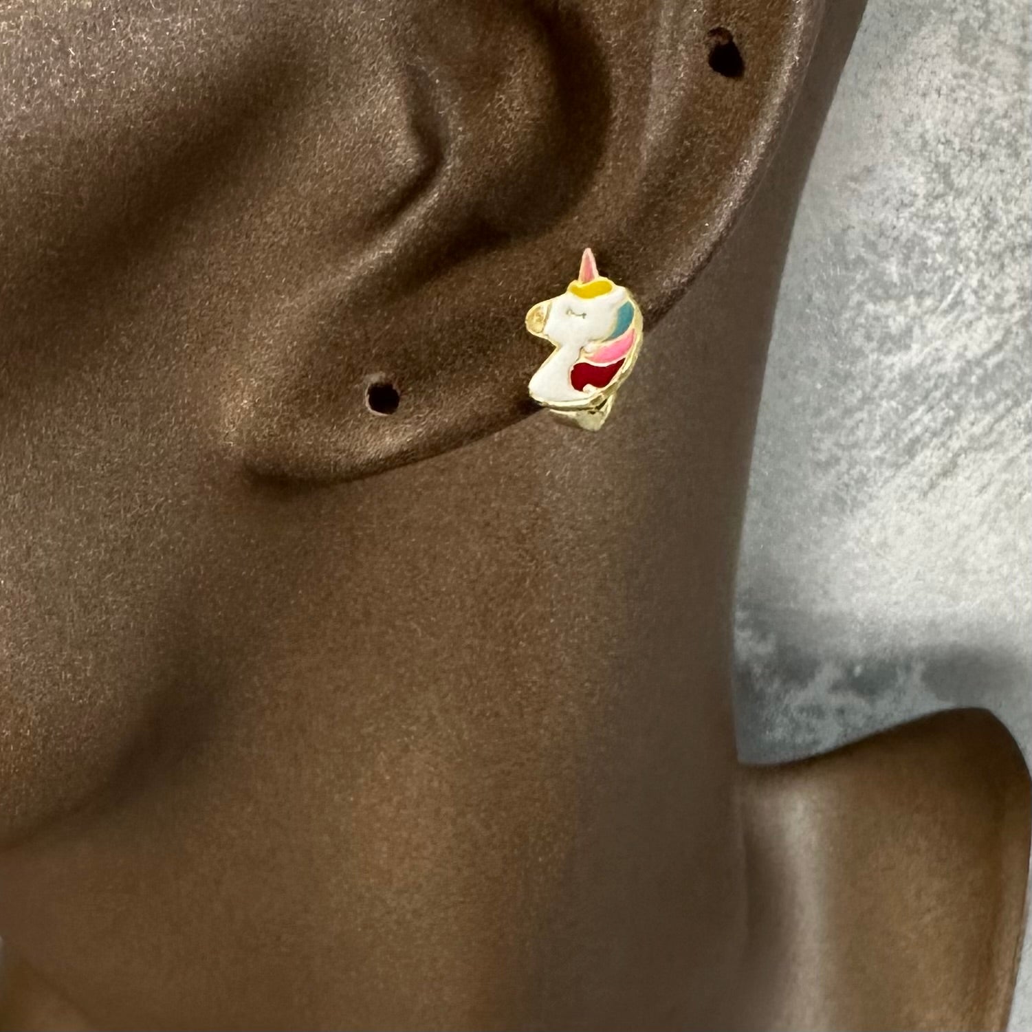 Cercei ag gold- unicorn - Dinuzete