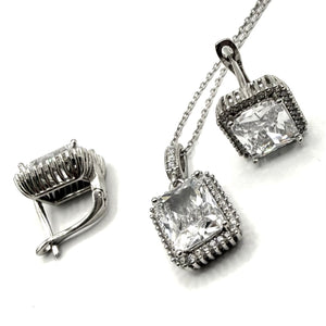 Set Ag 925 zirconiu