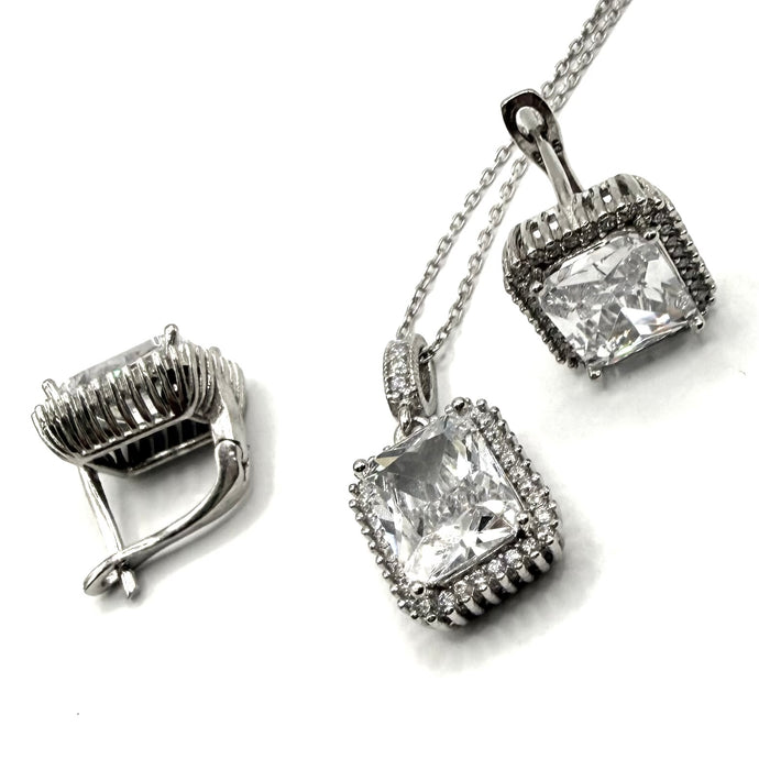 Set Ag 925 zirconiu