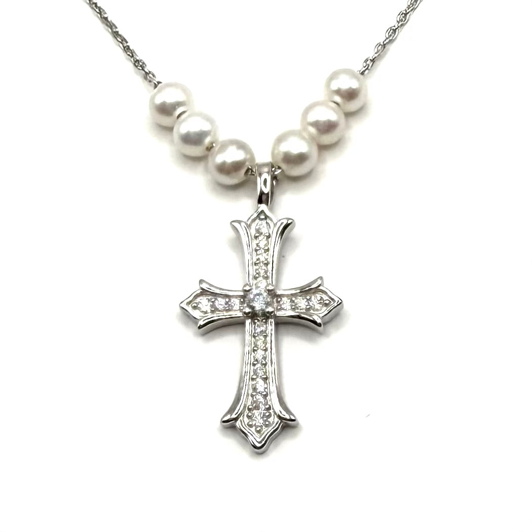 Colier din argint 925 cu perle - D047