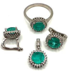 Set Ag 925 - Paraiba