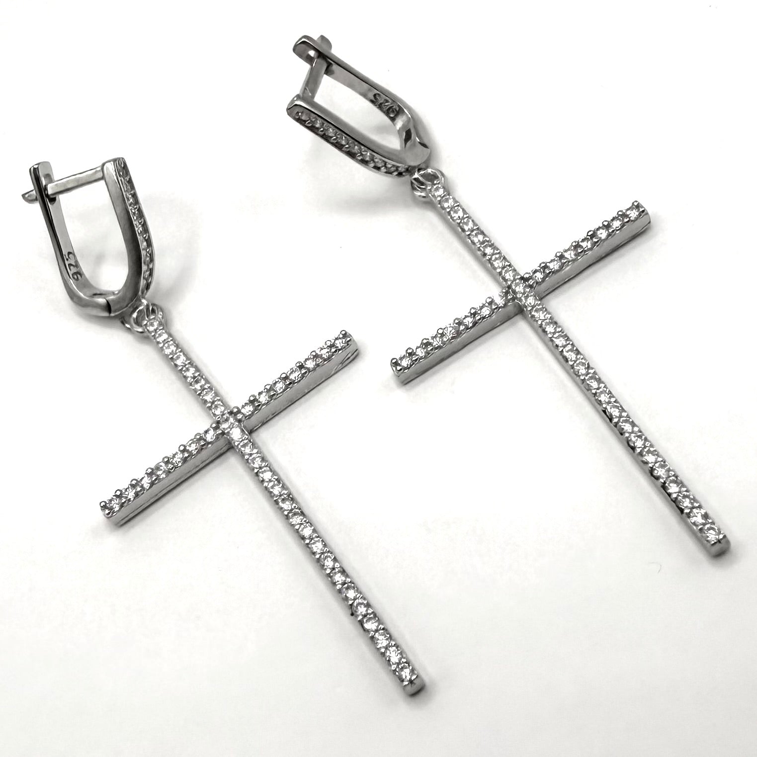 Cercei maxi din argint 925 - D090