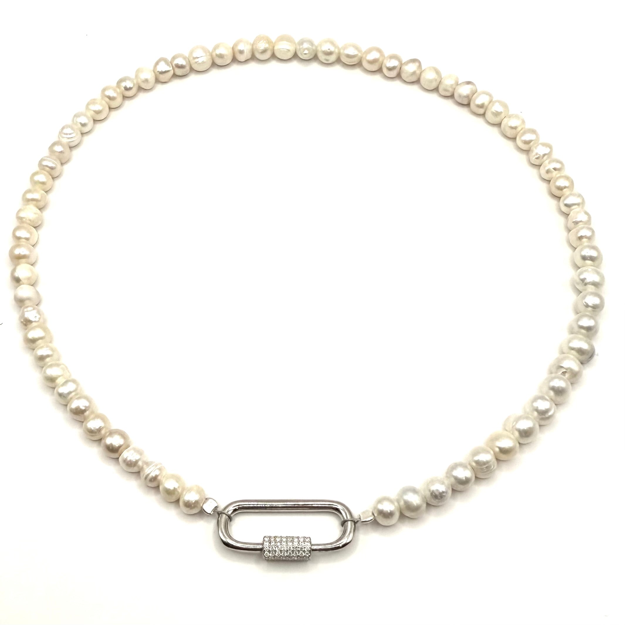 Colier perle Ag 925 - Dinuzete