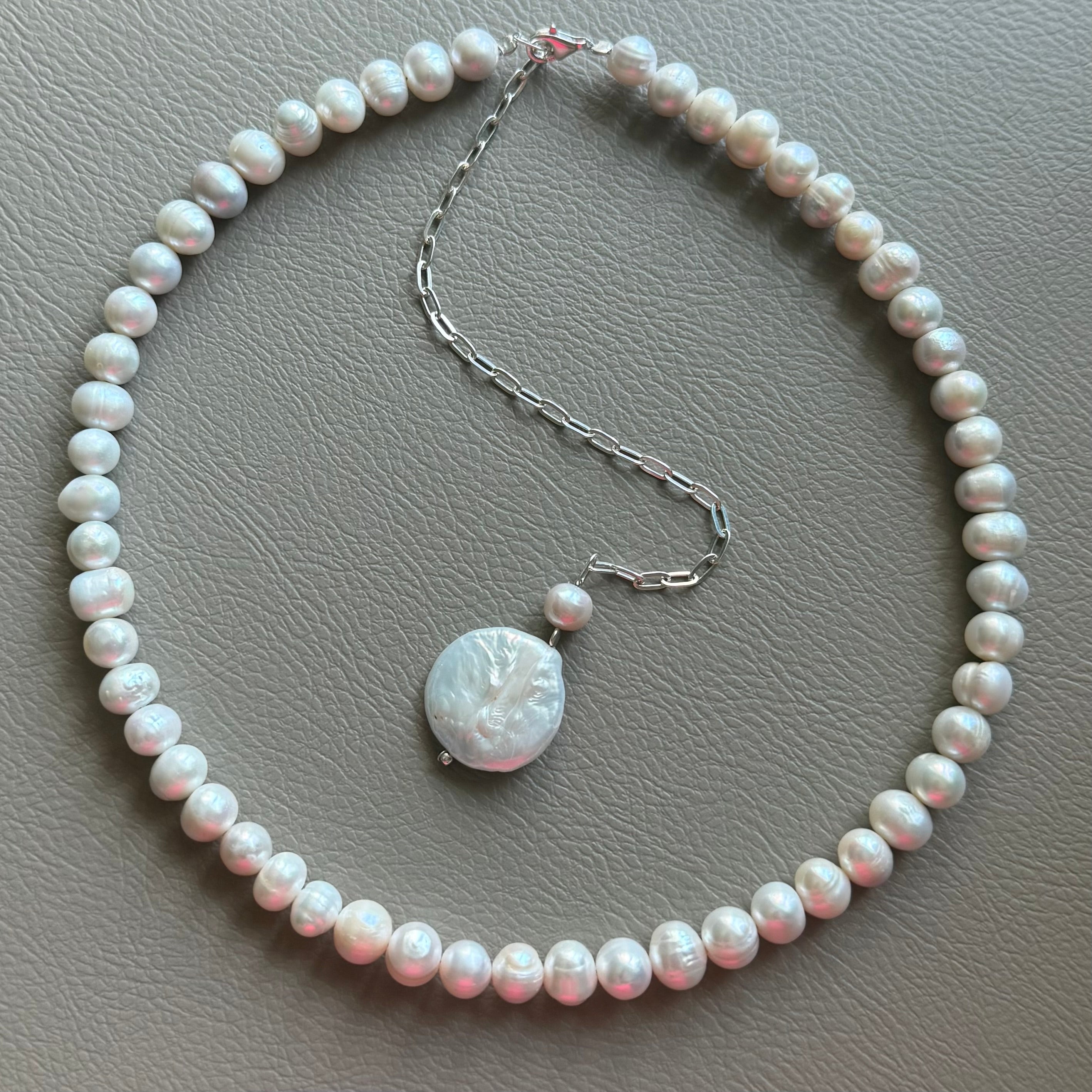 Colier perle - D 245 - Dinuzete