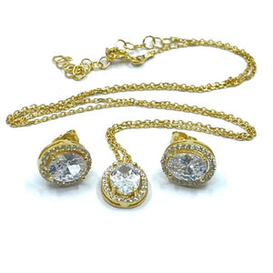 Set ag gold zirconiu