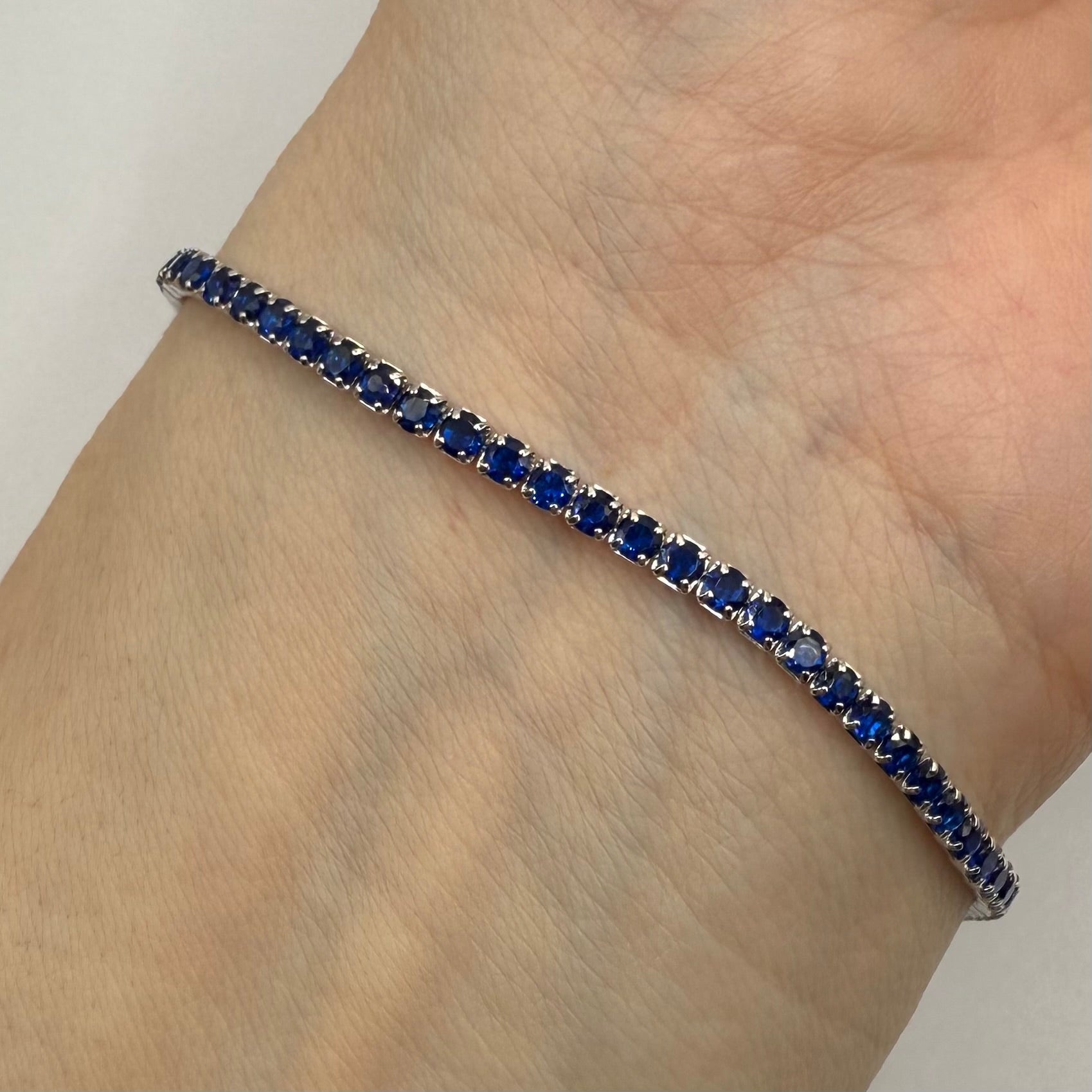 Bratara tip tennis albastru - Dinuzete