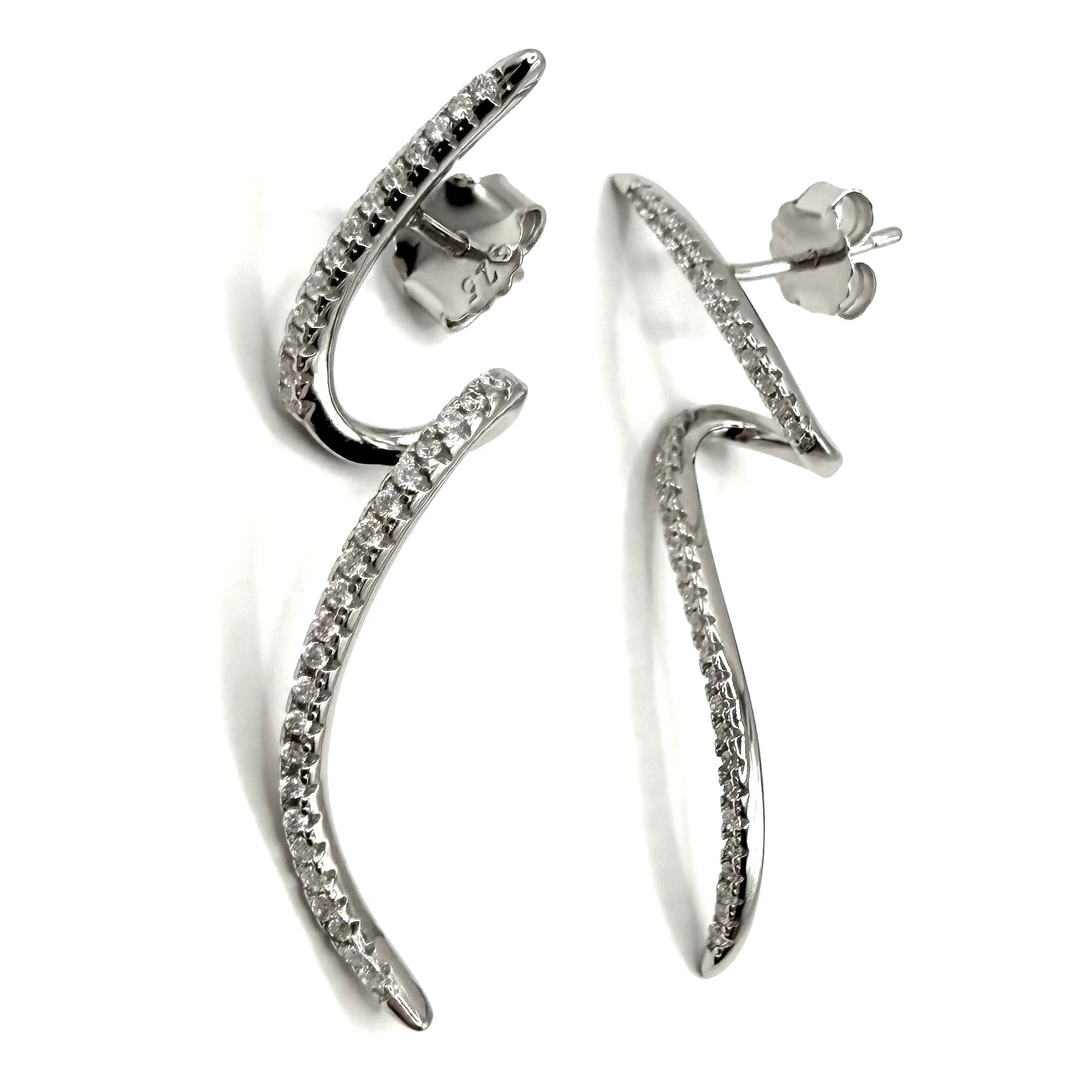 Cercei din argint 925- D 162