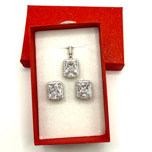 Set Ag 925 zirconiu