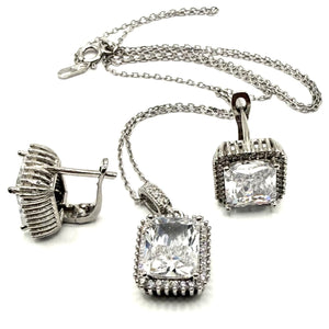 Set Ag 925 zirconiu