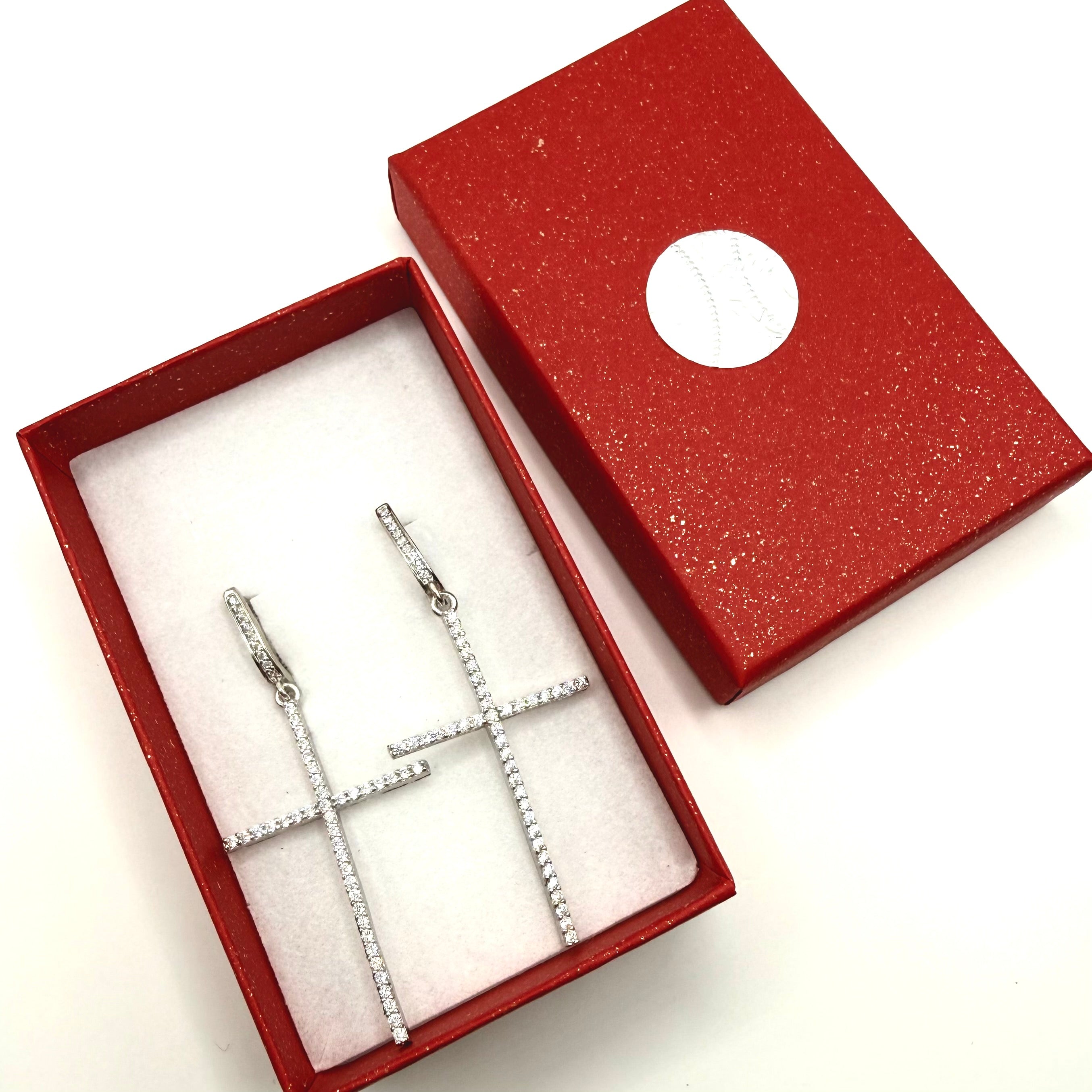 Cercei maxi din argint 925 - D090