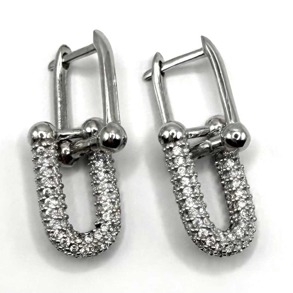 Cercei din argint 925 - D016