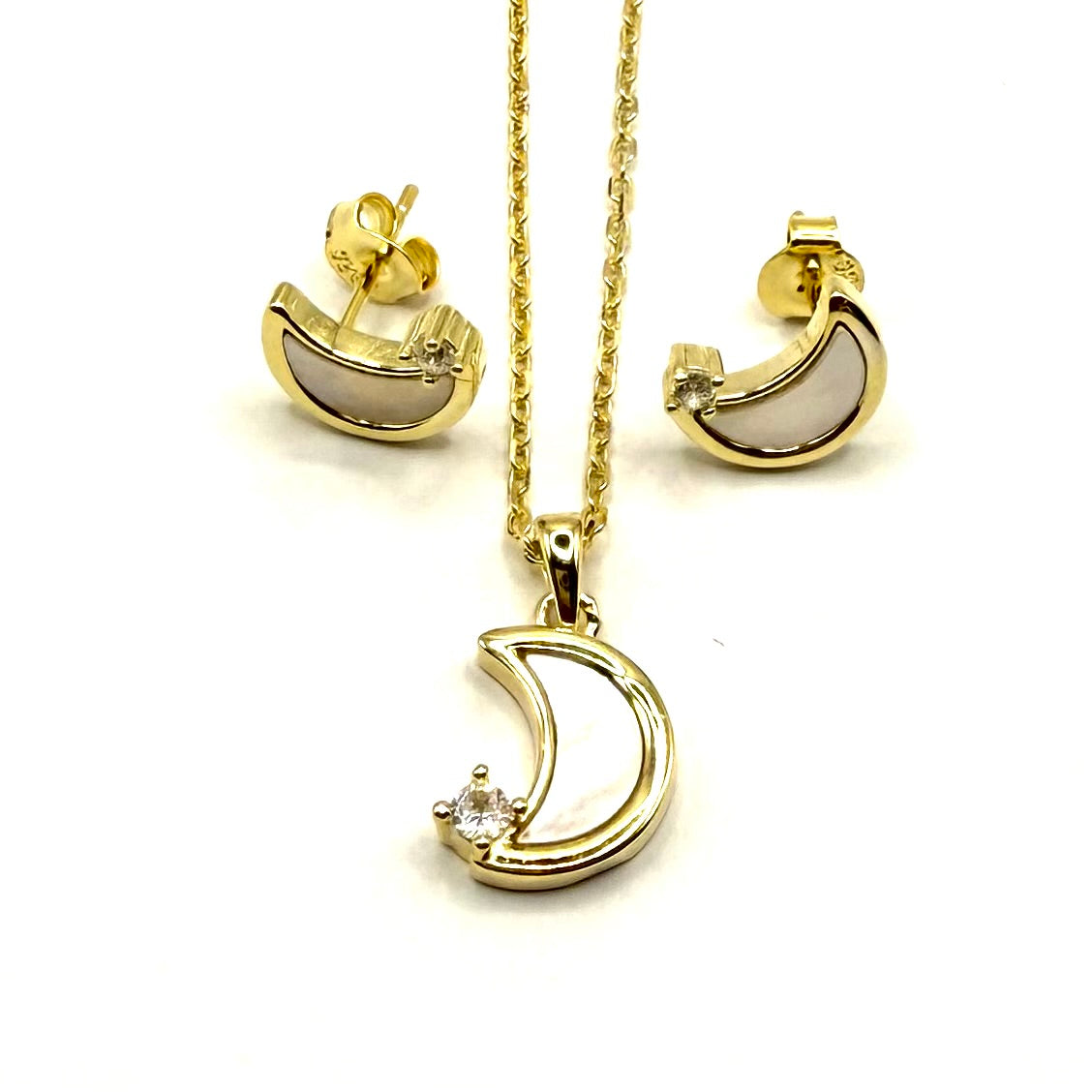 Set din argint gold - Dinuzete