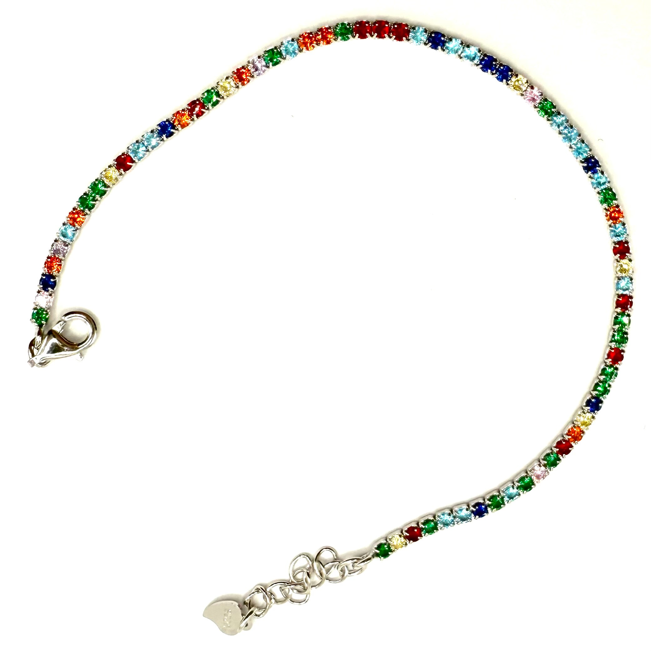 Bratara tip tennis - multicolor - Dinuzete