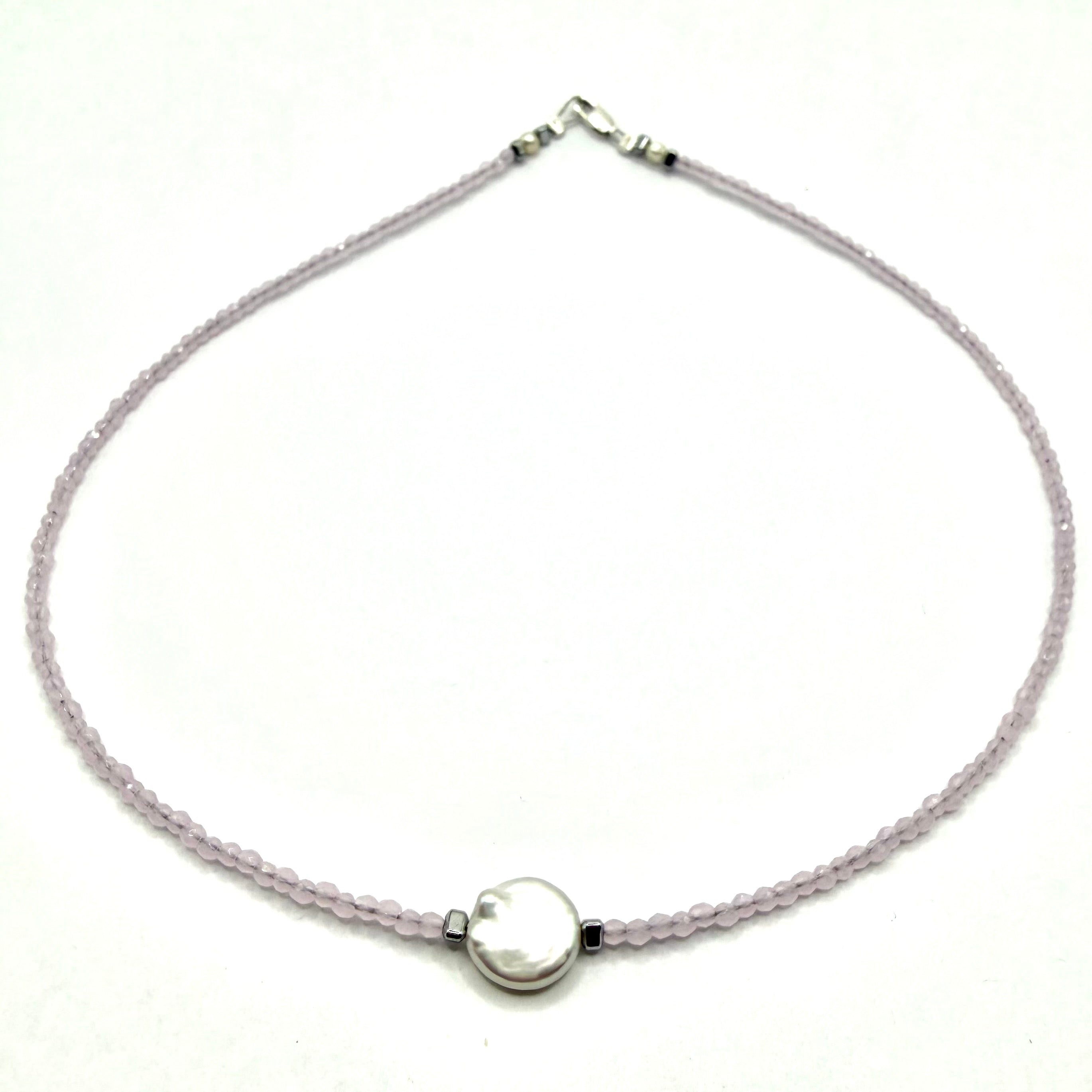 Colier minimalist perla- Dinuzete 265
