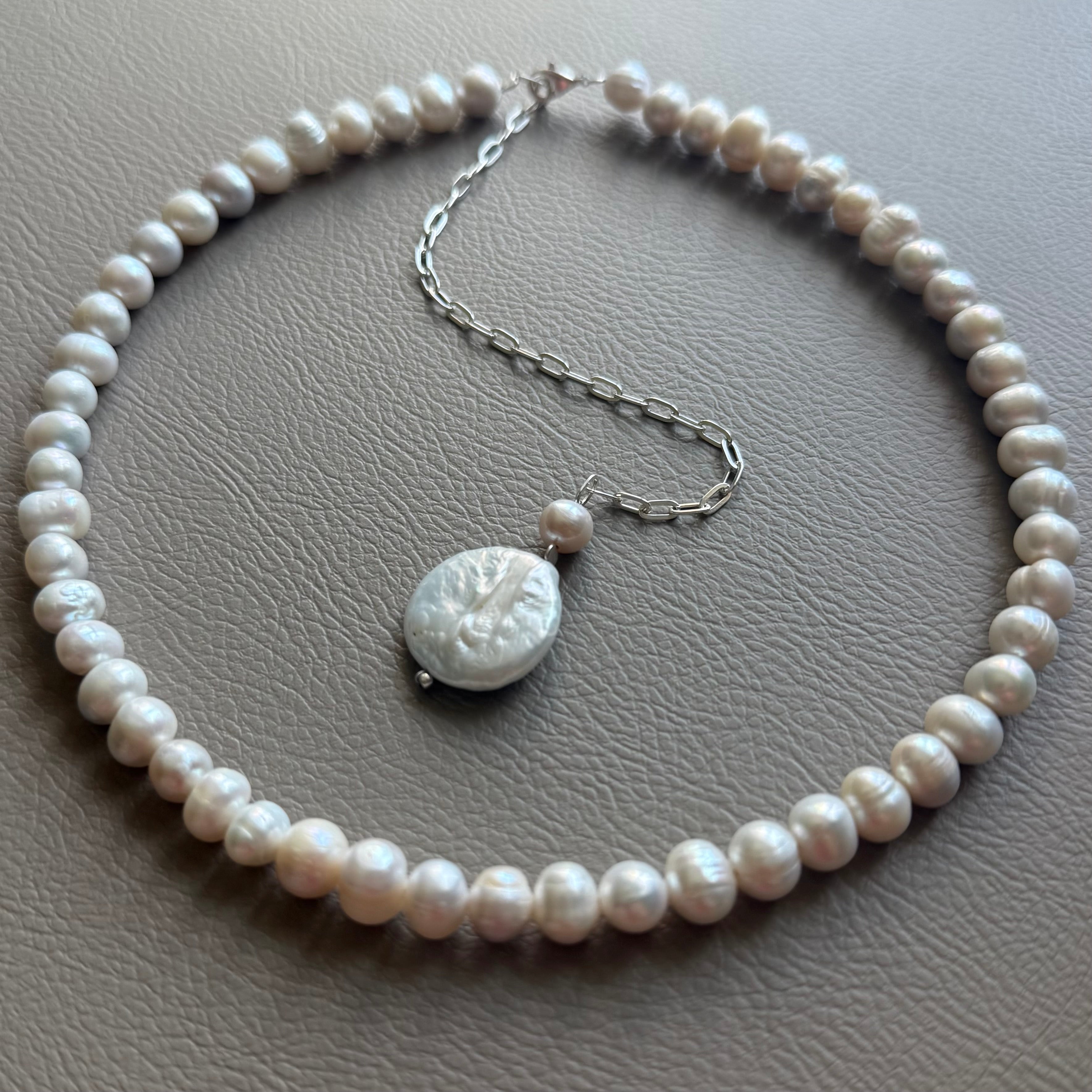 Colier perle - D 245