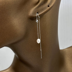 Cercei perle ag 925 - Dinuzete