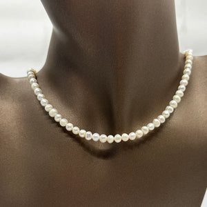 Colier perle Ag 925 - Dinuzete