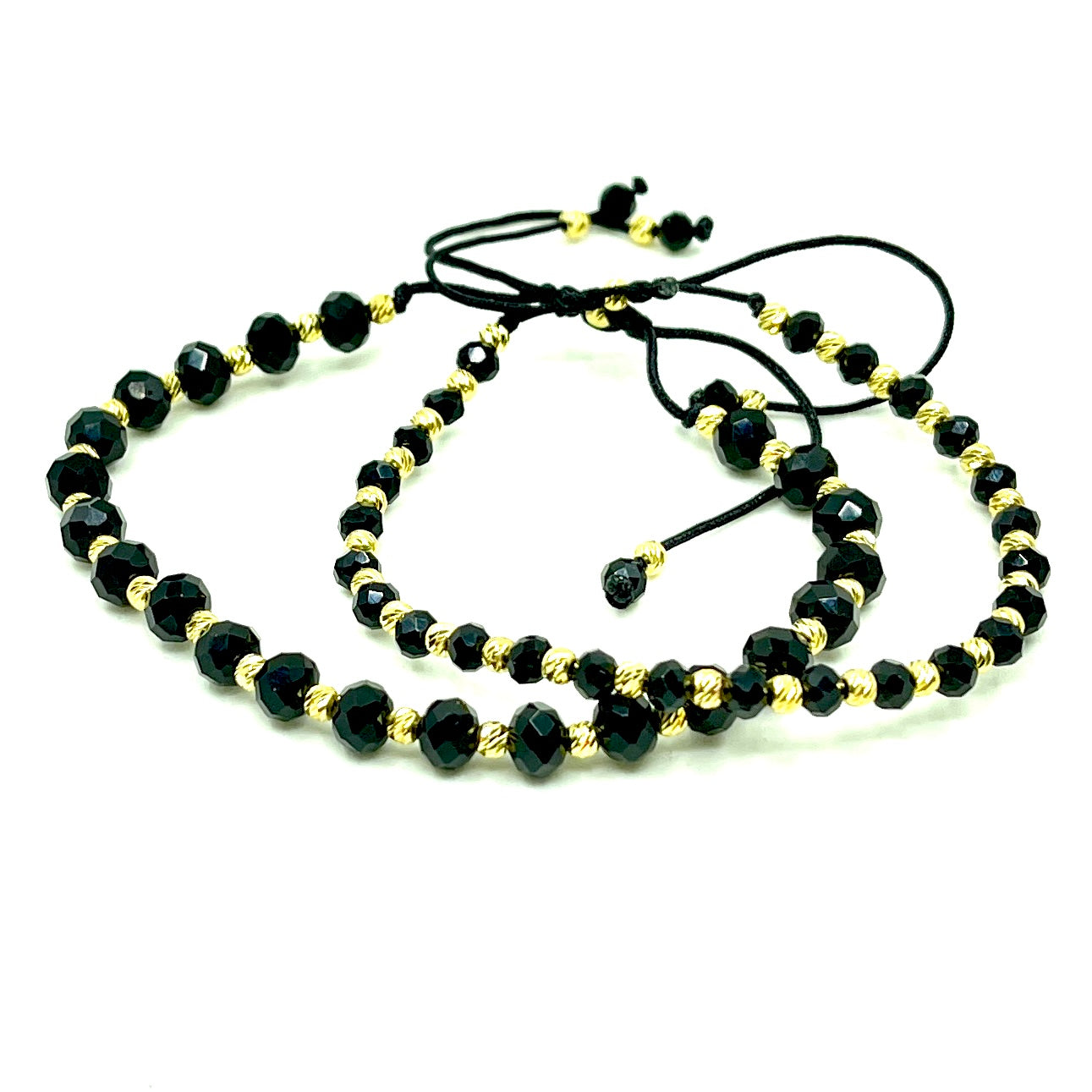Set de bratari pentru cuplu gold