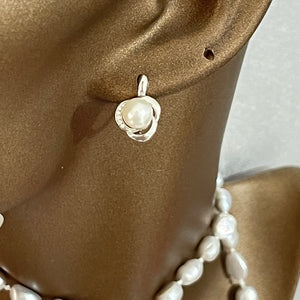 Cercei Ag 925 cu perle - Dinuzete