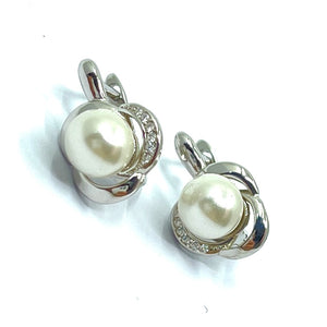Cercei Ag 925 cu perle - Dinuzete